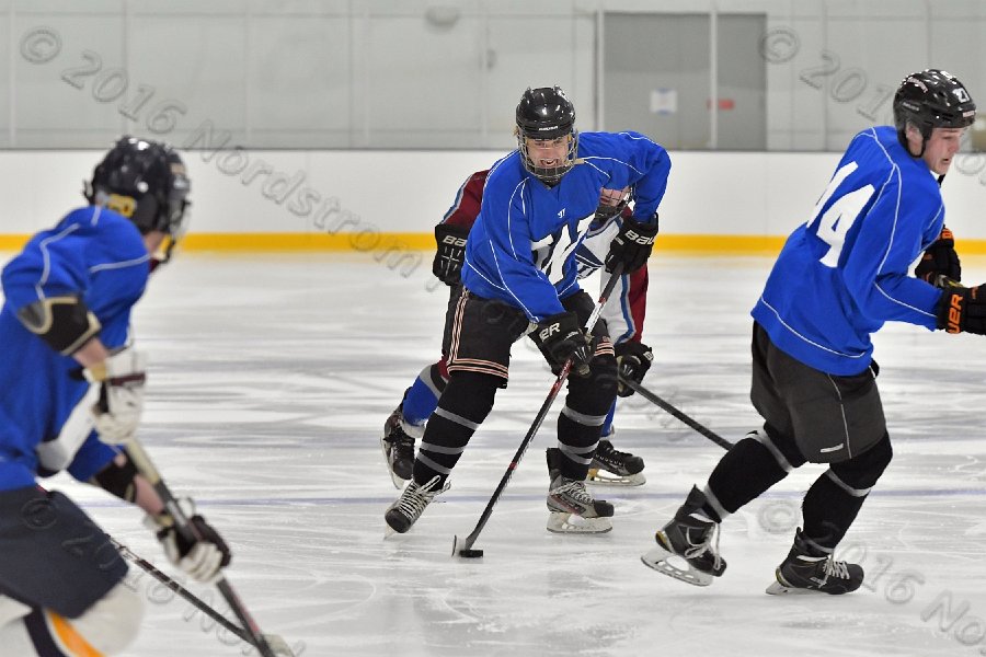 Wheaton College Men\'s Ice Hockey vs Middlesex Community College. - Photo By: KEITH NORDSTROM